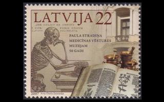 Latvia 697 ** Lääketieteen museo (2007)