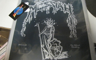 MESSIAH - POWERTRASH / INFERNAL THRASHING LP UUSI