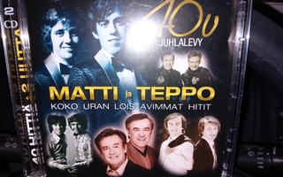 2cd Matti ja Teppo 40 v juhlalevy ( SIS POSTIKULU  )