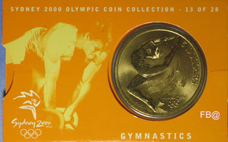 Juhlaraha Sydney Olympia Coin Collection 13 of 28 GYMNASTICS
