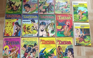 Tarzan sarjakuvia 1970-1990-luku