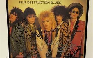 HANOI ROCKS - SELF DESTRUCTION BLUES KOKO BANDIN NIMMARIT!