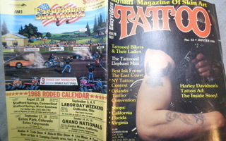 Tatuointilehti Tattoo Magazine # 12. Winter 1988. Easyriders
