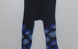 80 cm (12 kk) - Marimekko unikko siniset sukkahousut