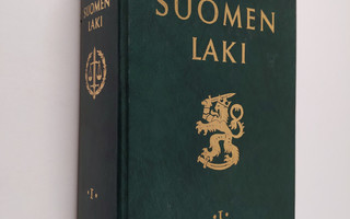 Suomen laki 1987 osa 1