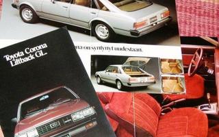 1979 Toyota Corona Liftback esite - KUIN UUSI