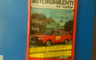 Autokuvalehti   1976   sisältö mm. Volvo 343