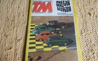 Tekniikan maailma 16/1967  : Mosse , Fiat , Mini ja 2 CV
