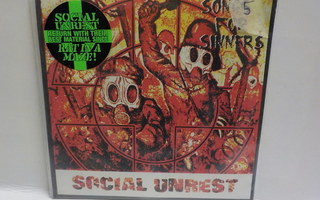 SOCIAL UNREST - SONGS FOR SINNERS UUSI  7"