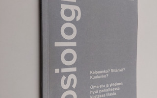 Sosiologia 1/2014 : Westermarck-seuran julkaisu