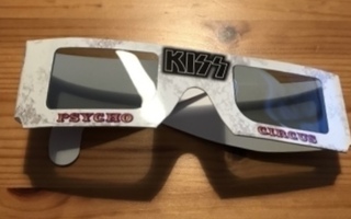 KISS Psycho Circus 3D-lasit