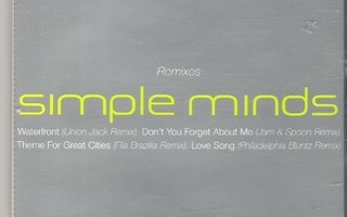 SIMPLE MINDS - Remixes CDS 1998 Promo