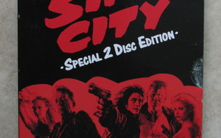 Sin City, 2 x DVD. Pahvikotelo malli