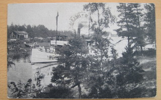VANHA Postikortti Helsinki Laiva ym. 1920