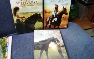 Tyttö ja villivarsa Trilogia (3 x DVD)