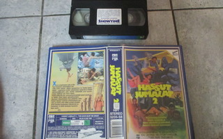HASSUT JUMALAT 2  - vanha VHS v 1990