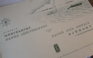 merikartta hanko lähivesineen