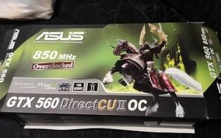 Asus geforce gtx 560 directcu II oc