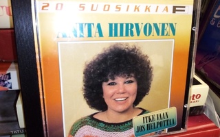 20 SUOSIKKIA CD Anita Hirvonen : Itke vaan jos æ