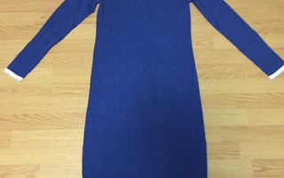 JW Aderson x Uniqlo sininen pitkä neulemekko koko L