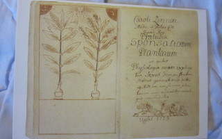 Carl Von Linné Praeludia sponsaliarum plantarum (1729)