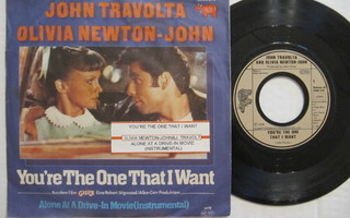 John Travolta You're The One That I Want  7" sinkku