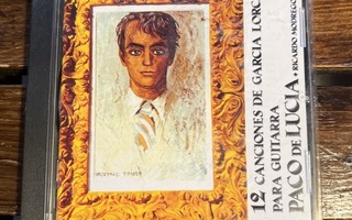 Paco De Lucia: 12,Canciones De Gargia Lorca cd
