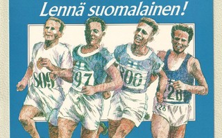 Postikortti Lennä suomalainen!