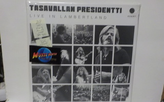 TASAVALLINEN PRESIDENTTI - LIVE IN LAMBERTLAND UUSI 2LP