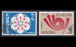 Andorra Sp 84-5 o Europa (1973)