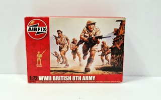 Airfix 1:72 WWII British 8th Army Model Figures