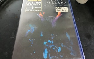 BLACK SABBATH: CROSS PURPOSES- LIVE CD/VHS