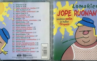 JOPE RUONANSUU . CD-LEVY . LOMAKIERTUE