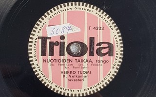 Savikiekko 1958 - Veikko Tuomi - Triola T 4323