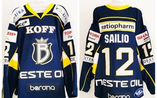 Espoo Blues Game Worn #12 Sailio