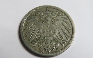 Saksa/Empire 10 pfennig 1900 J