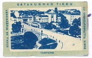 Tulitikkuetiketti Tampere