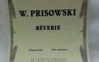 W. Prisowski Reverie pianolle