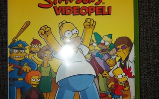 XBOX 360 the Simpsons videopeli