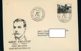 FDC 1954 Edelfelt