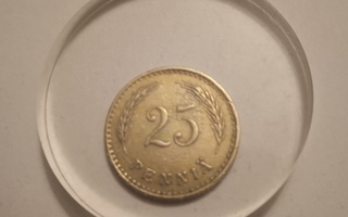 25 penniä 1925