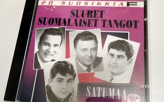 CD SUURET SUOMALAISET TANGOT - 20 suosikkia (Sis.postikulu)