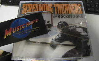 SCREAMING THUNDERS - HOCKEY SONG CD SINGLE