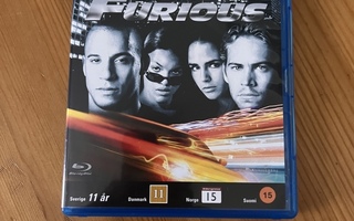 The fast and the furious  blu-ray