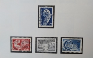 1957 Suomi postimerkki 7 kpl