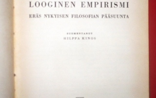 Georg Henrik von Wright : Looginen empirismi / Filosofia1945