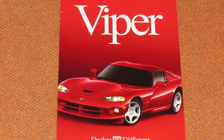 2000 Dodge Viper V10 PRESTIGE esite - 32 siv - KUIN UUSI