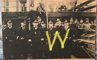 Palkittu Fregattenkapitän Merger saksalaisessa WWI kuvassa