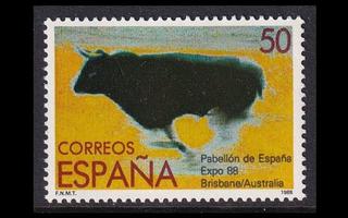 Espanja 2833 ** EXPO Brisbane härkä (1988)