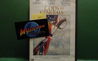 GODS AND GENERALS UUSI DVD